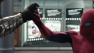 Airport Battle Scene - Captain America Civil War / Spider man VS falcon and winter soldier