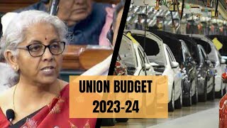 Auto Budget 2023 | Nirmala Sitharaman Union Budget 2023 #unionbudget2023 #budget #nirmalasitharaman