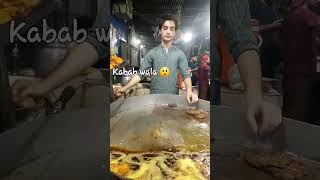 kabab wala Hot oil tech 😲😱#youtube #kabab #reels #explore #5mviews #viral #food