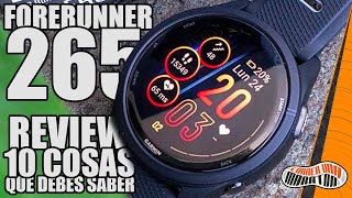 ⚠️ 10 cosas que debes saber del GARMIN FORERUNNER 265 | Review y opinión en español