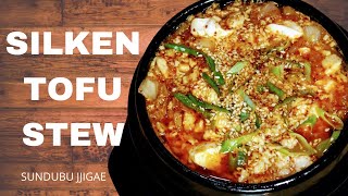 Sundubu Jjigae Recipe | How to Cook Silken Tofu Stew with Kimchi | Ljames Kitchen