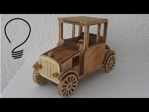 Wooden Toy Car- Ford Model T Wooden Toy Car- Ford Model T