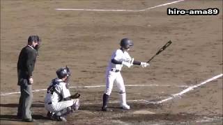 《中学硬式》  高川学園 対 府中広島2000  【４回表－２】   20171202  《リクエスト動画》