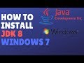 How To Download Install And Configure Java Development Kit (Jdk) 8 On Windows 7