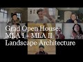 MLA I + MLA II  Landscape Architecture | RISD Graduate Open House | 2023