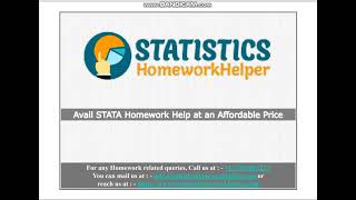 Avail STATA Homework Help