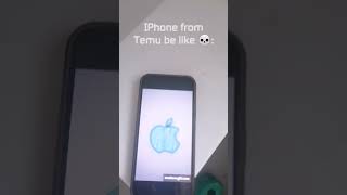 iPhone from Temu be like 💀 #shorts #memes