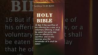 Leviticus 7:1-38 (KJV)