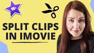 How To Split Clips in iMovie  -  QUICK + EASY VIDEO EDITS