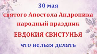30 мая народный праздник Евдокия Свистунья. Народные приметы, что нельзя делать