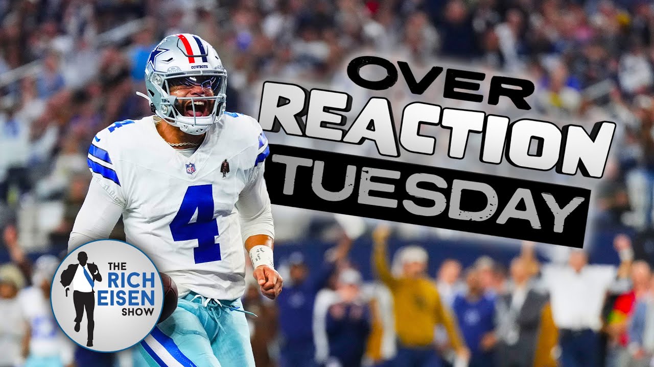 Overreaction Tuesday: Rich Eisen On Josh Allen, Broncos, Dak, 49ers ...