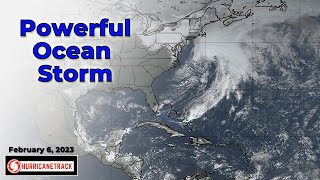 Weekly Video Discussion Takes A Look at Powerful Ocean Storm, ENSO and Lower 48 Wx - Feb 6, 2023