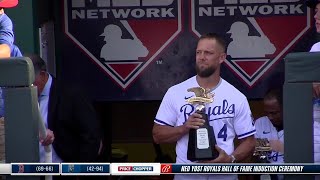 Some of Ned Yost's former players show up for his Royals Hall of Fame induction