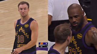 Luke Kennard Is LeBron’s Favorite Teammate Already 😂
