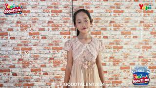 KENYA ELOK NURANI | YUPI GOOD TALENT 2024 | COVER YANG TERBAIK BAGIMU | MENYANYI | JUNIOR