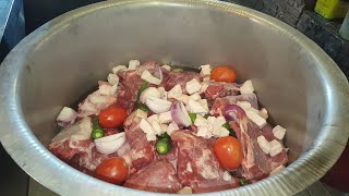 Mutton Rosh Recipe | Mutton Namkeen Gosht Recipe