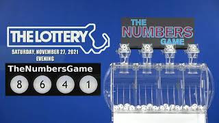 Evening Numbers Game Drawing: Saturday, November 27, 2021