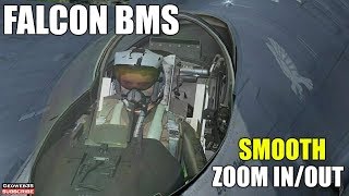 Falcon BMS 4.33 How to make a smooth FOV Increase Decrease | Zoom IN/OUT Solution