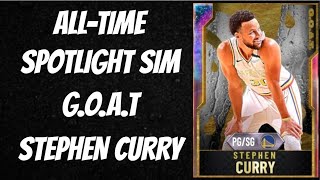 FREE GALAXY OPAL GOAT STEPHEN CURRY! NEW ALL TIME SPOTLIGHT SIM CHALLENGES! NBA 2K20 MyTeam