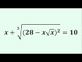 Can You Crack This Algebraic Equation? | A Nice Radical Math Challenge