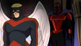 X Men Evolution Angel Meets Magneto