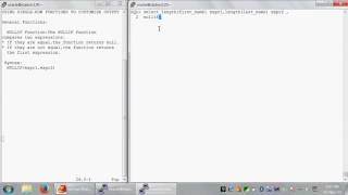 3.13 NULLIF Function