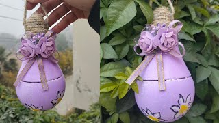 DIY bulb / Easy craft with old bulb / bulb craft for room decoration
