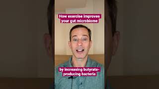 How exercise improves your gut microbiome by increasing butyrate-producing bacteria