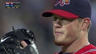 PHI@ATL: Kimbrel records his 50th save of the season