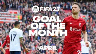 DRAMATIC LATE WINNER! April's EA Sports Goal of the Month winner | Salah, Jota, Firmino?