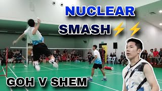 Tarkam Malaysia GOH V SHEM Tampil🔥Memanjakan Mata Liat Smashnya Dari Posisi Ini