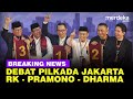 🔴 LIVE - Debat Pertama Pilkada Jakarta 2024, Kejutan RK Vs Pramono Vs Dharma