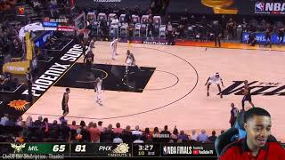 FlightReacts Phoenix Suns vs Milwaukee Bucks Full GAME 1 Highlights | 2021 NBA Finals!