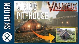 Valheim - How to build a Viking Pit-house - Build Guide