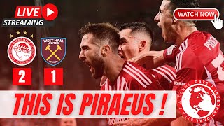 Olympiacos 2 West Ham 1 | HUGE WIN for Olympiacos !
