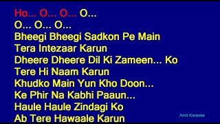 Sanam Re - Arijit Singh Hindi Full Karaoke with Lyrics