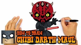 How to Draw Star Wars | Darth Maul