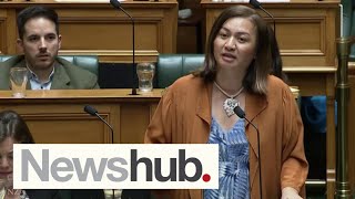 Greens' Marama Davidson kicked out of Parliament after accusing ACT of racist questioning | Newshub
