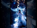 UNBELIEVABLE dancer transform to blue swan at AGT #ai #aianimation #americagottalent #shorts