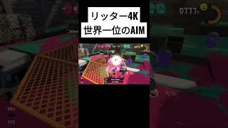 【スプラトゥーン3】リッター4K 世界一位のAIM