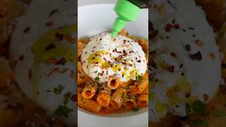 Creamy Vodka Tortiglioni \u0026 Burrata