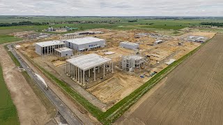 Construction of Umicore’s cathode materials plant in Nysa, Poland