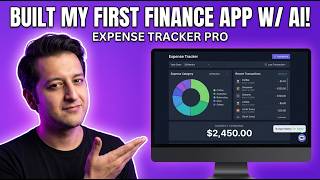 I Built an Expense Tracker App with AI in Minutes | Floot.com (No Code)