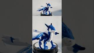 Needle Felted Dragon (Preview) #dragon #art #shorts