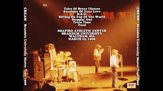 Cream- Shapiro Athletic Center, Brandeis University, Waltham, MA 3/23/68