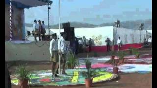 Rss Manohar - Bundi Zila Program 8.1.2012 - Dhwaja Rohan or Prarthna ke ansh