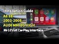 Tips to install MOST bus Apple Carplay Audi A8 MMI 2G(2003-2008)