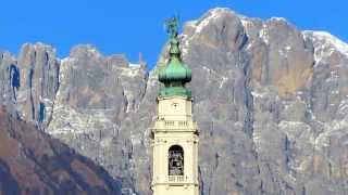 Schiara  e campane del duomo a  Belluno