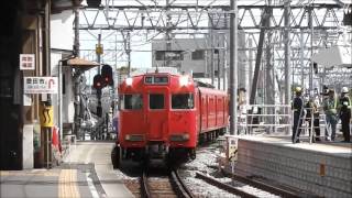 2016,4,22　名鉄名古屋本線 知立駅下り4･5番線 仮線移行直前の様子