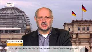 Interview: Alexander Kirchner (Vors. EVG)  zum Bahn-Streik der GDL am 05.05.2015